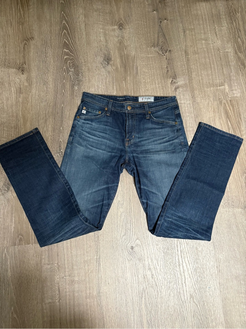Adriano Goldschmied AG The Graduate Mud Rise Jeans 32R